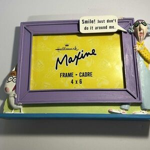 Hallmark Maxine Purple and Blue Frame